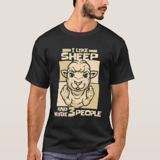 Camiseta Oveja Graciosa Y 3 Ganaderos De Cordero C