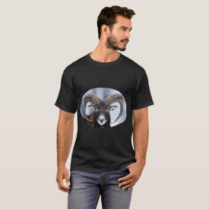 Camiseta Oveja grande de corneta - Mouflon
