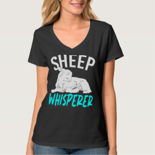 Camiseta Oveja Granja de animales de granja de Whisperer
