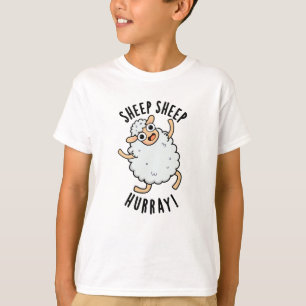 Camiseta Oveja Hurray Gracioso Animal Pun