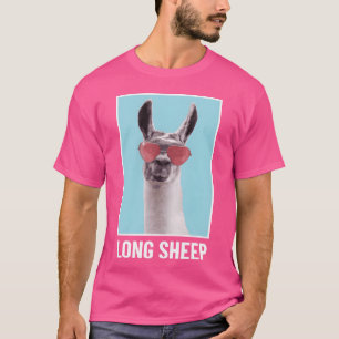 Camiseta Oveja Larga Animal Divertido gracioso