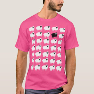 Camiseta Oveja Memorabilia Que Es Negro Y Blanco Otros Sh