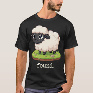 Camiseta Oveja minimalista cristiana Salmo 23 Cordero