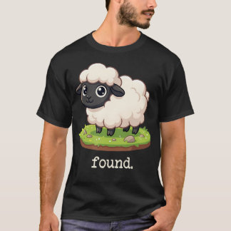 Camiseta Oveja minimalista cristiana Salmo 23 Cordero