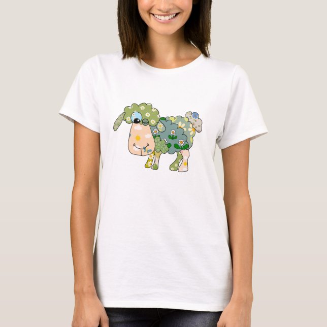 Camiseta Oveja multicolor (Anverso)