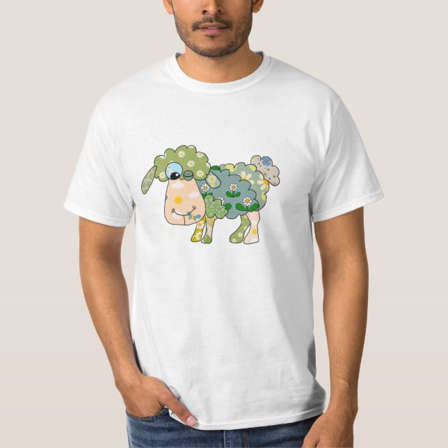 Camiseta Oveja multicolor (Anverso)