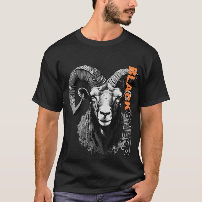 Camiseta Oveja negra (Anverso)