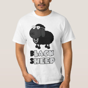 Camiseta oveja negra de la familia