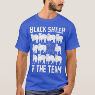 Camiseta Oveja Negra Del Equipo Dice Humor Da Sarcástico