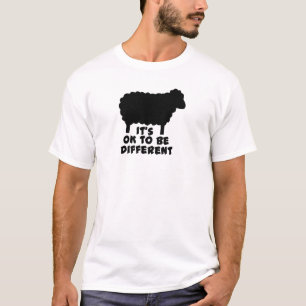Camiseta Oveja negra - Está bien ser diferente