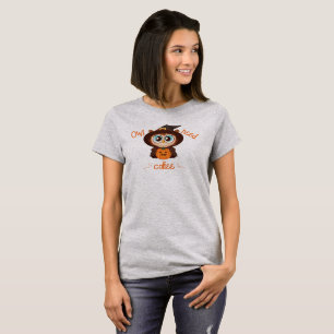 Camiseta Oveja/Otoño/Otoño/Halloween/calabaza