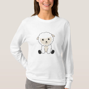 Camiseta Oveja Oveja Lana Graciosa Animales Cordero Bebé