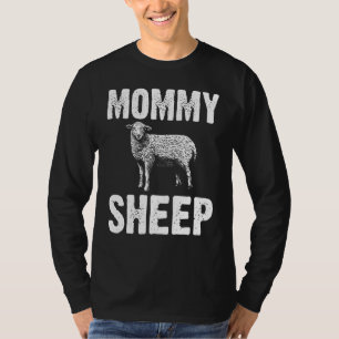 Camiseta Oveja Para Madre Padre Dueño De Ganado De Rebaño