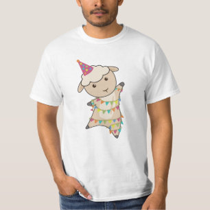 Camiseta Oveja Pennant Garland Fiesta Oveja Dulce Animales