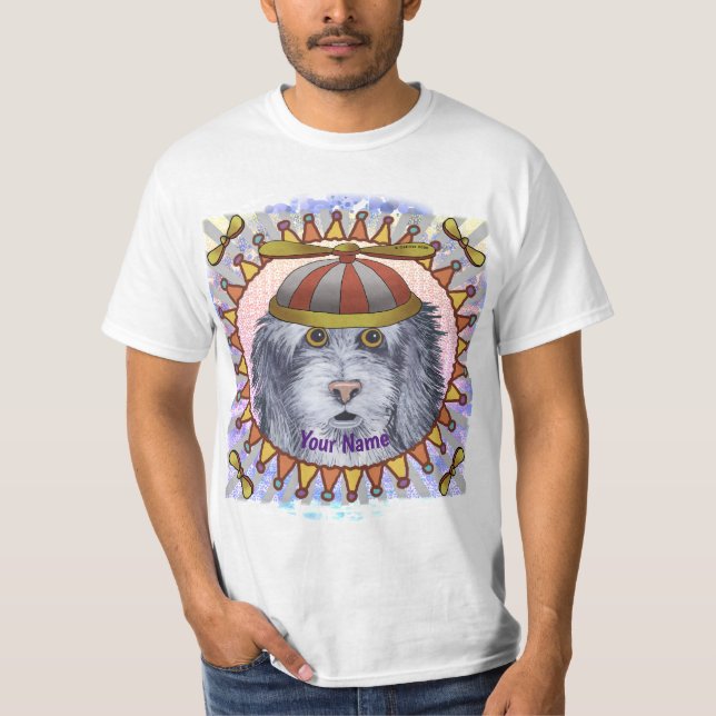 Camiseta Oveja Perro Bobtail (Anverso)