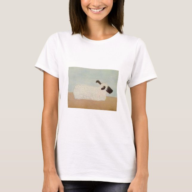 Camiseta Oveja (por Milton Avery) (Anverso)