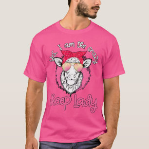 Camiseta Oveja Soy La Locura Dama De Oveja