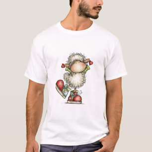 Camiseta Ovejas con diseño artístico conceptual