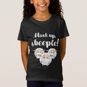 Camiseta Ovejas con máscara Los amantes de los animales: