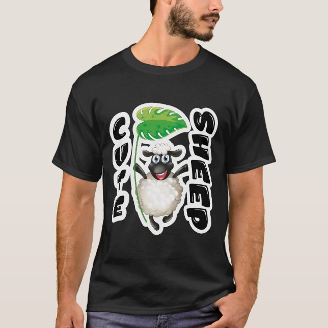 CAMISETA OVEJAS CUIDADAS (Anverso)