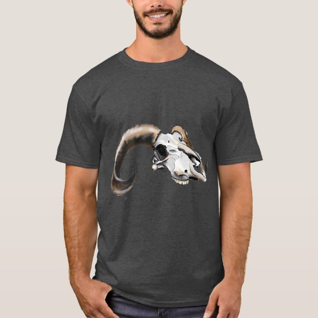 Camiseta Ovejas de Bighorn masculinas (Anverso)
