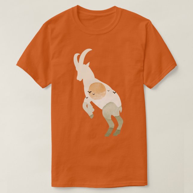 Camiseta Ovejas de cuerno grande 1 (Diseño del anverso)