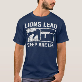 Camiseta Ovejas De León Led Pro Guns AR15 Rifle 2