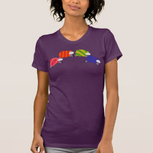 Camiseta Ovejas del arco iris