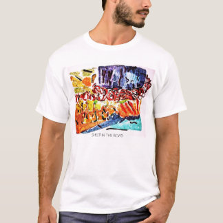 CAMISETA OVEJAS EN EL CAMINO