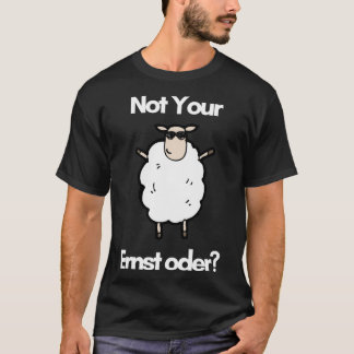Camiseta Ovejas en lengua extranjera de Guay en inglés esco