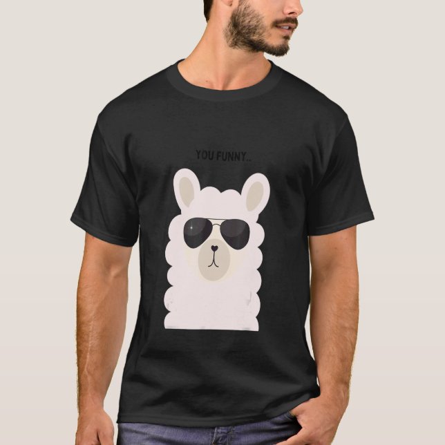Camiseta ovejas frescas lindas y suaves ovejas para animale (Anverso)