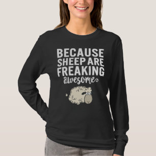 Camiseta Ovejas Lindas Ovejas Son Mujeres Chicas Impresiona