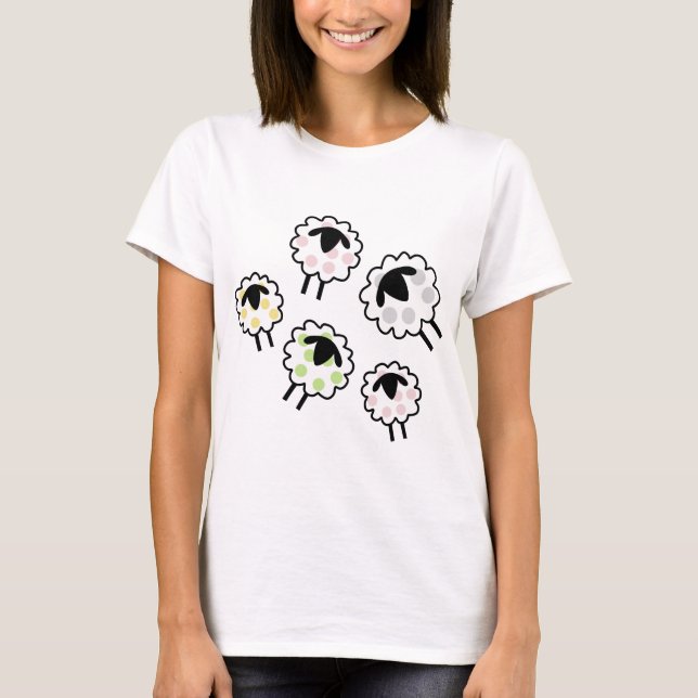 Camiseta Ovejas manchadas (Anverso)