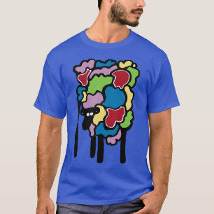 Camiseta Ovejas multicolores