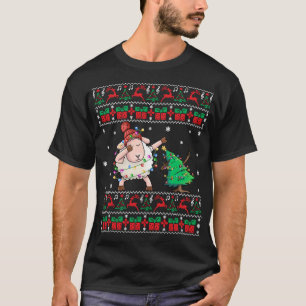 Camiseta Ovejas Navidades feos barren ovejas que abren la p