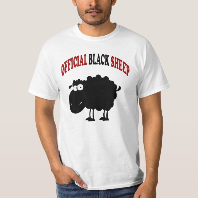 Camiseta ovejas negras del clásico familiar (Anverso)