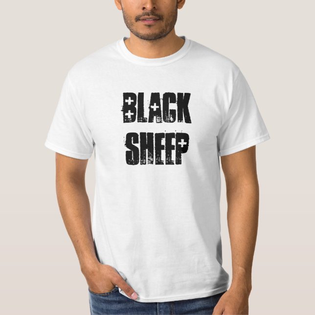 Camiseta Ovejas negras del punk rock (Anverso)