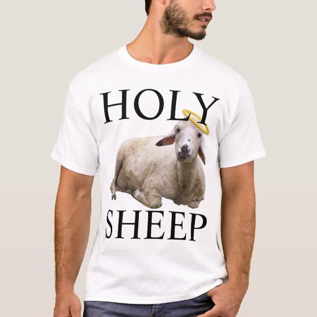 Camiseta ovejas santas (Anverso)