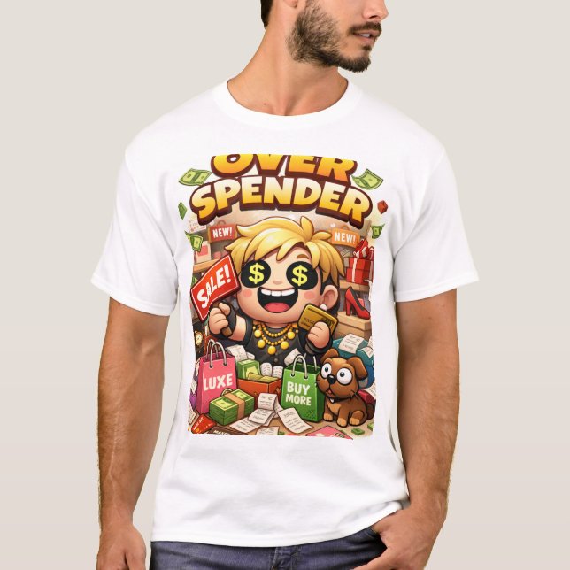 Camiseta over spender (Anverso)
