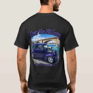 Camiseta Over The Hill Gang Car Club Lake Havasu AZ Hot Rod