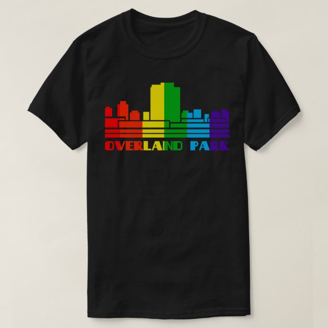 Camiseta Overland Park Pride Overland Park Regalo LGBT LGBT (Diseño del anverso)