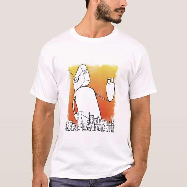 Camiseta Overlord del robot (Anverso)