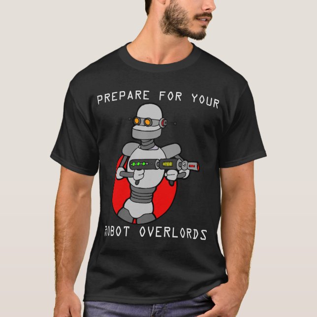 Camiseta Overlords del robot (Anverso)