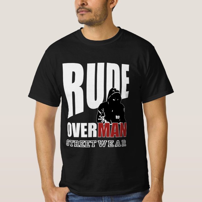Camiseta Overman Streetwear Logo (Anverso)