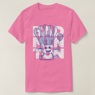 Camiseta OVERPRINT de la mascota Badminton