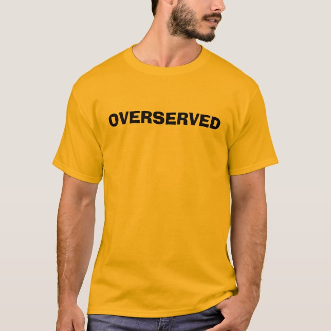 CAMISETA OVERSERVED (Anverso)