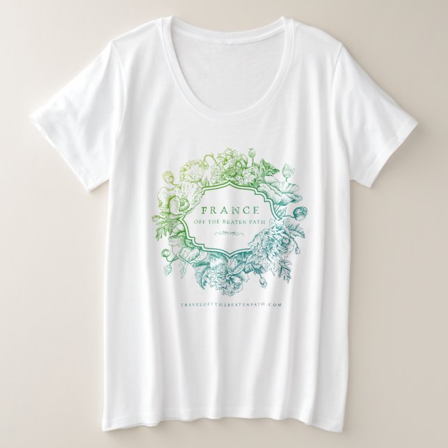 Camiseta oversize con logo 2026 (Anverso del diseño)