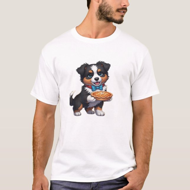 Camiseta oversize de Acción de Gracias Aussie 183. (Anverso)