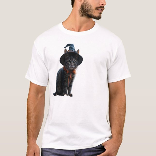 Camiseta Oversize Noche de Halloween Encantada (Anverso)