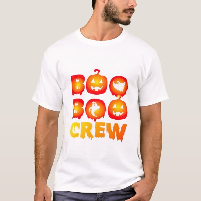 Camiseta oversized Boo Boo Crew (Anverso)